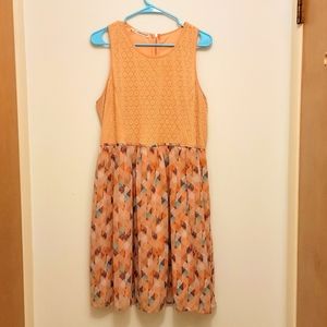 Maurices coral dress